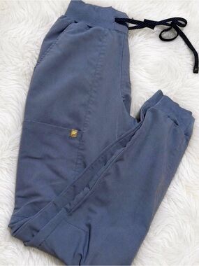 Fabletics Women's Track Joggers in Slate Blue